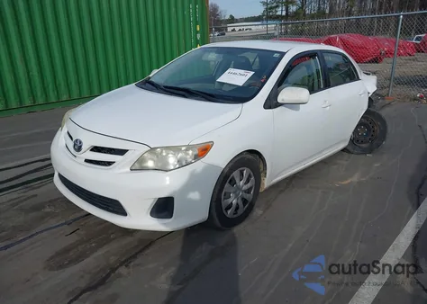 2011 Toyota Corolla Le z USA, uszkodzony, nr VIN JTDBU4EEXB9168350